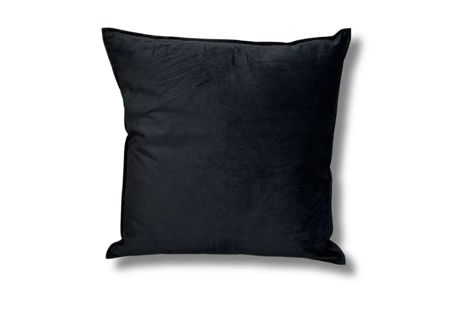 Velvet Cushion - Black-Adore Home Living
