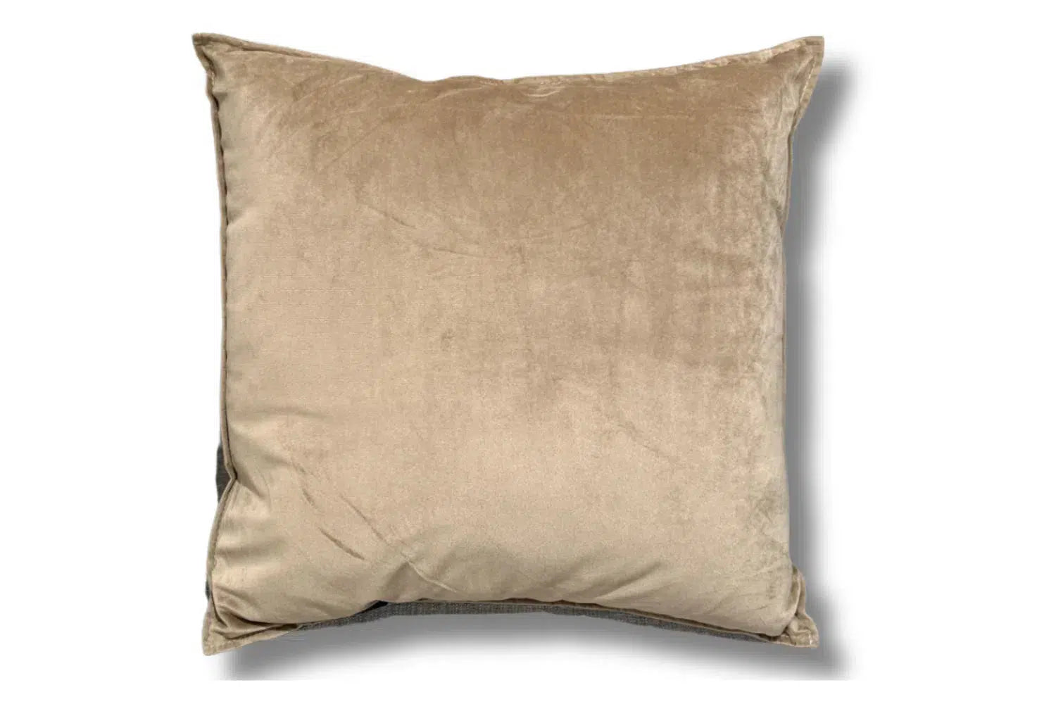 Velvet Cushion - Wheat-Adore Home Living
