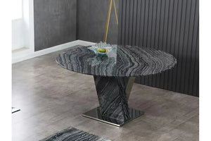 Watson Round Marble Dining Table-Adore Home Living