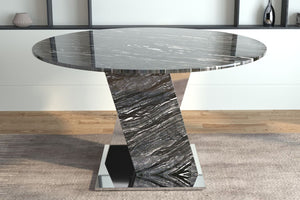 Watson Marble Round Dining Table