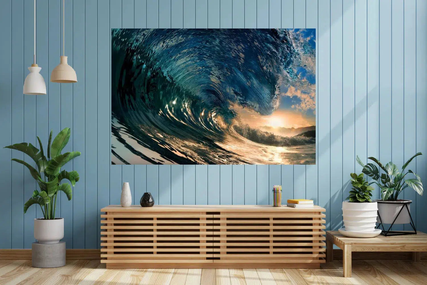 Wave Sunrise- Order Only-Adore Home Living