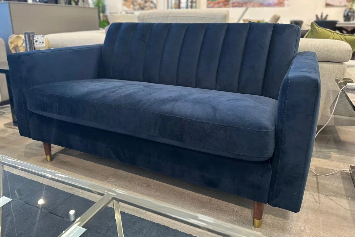 Wright Velvet Fabric 2 Seater & 2 Seater Sofa set - Ex Display-Adore Home Living