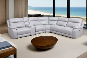 Yates Electric Corner Lounge - Grey