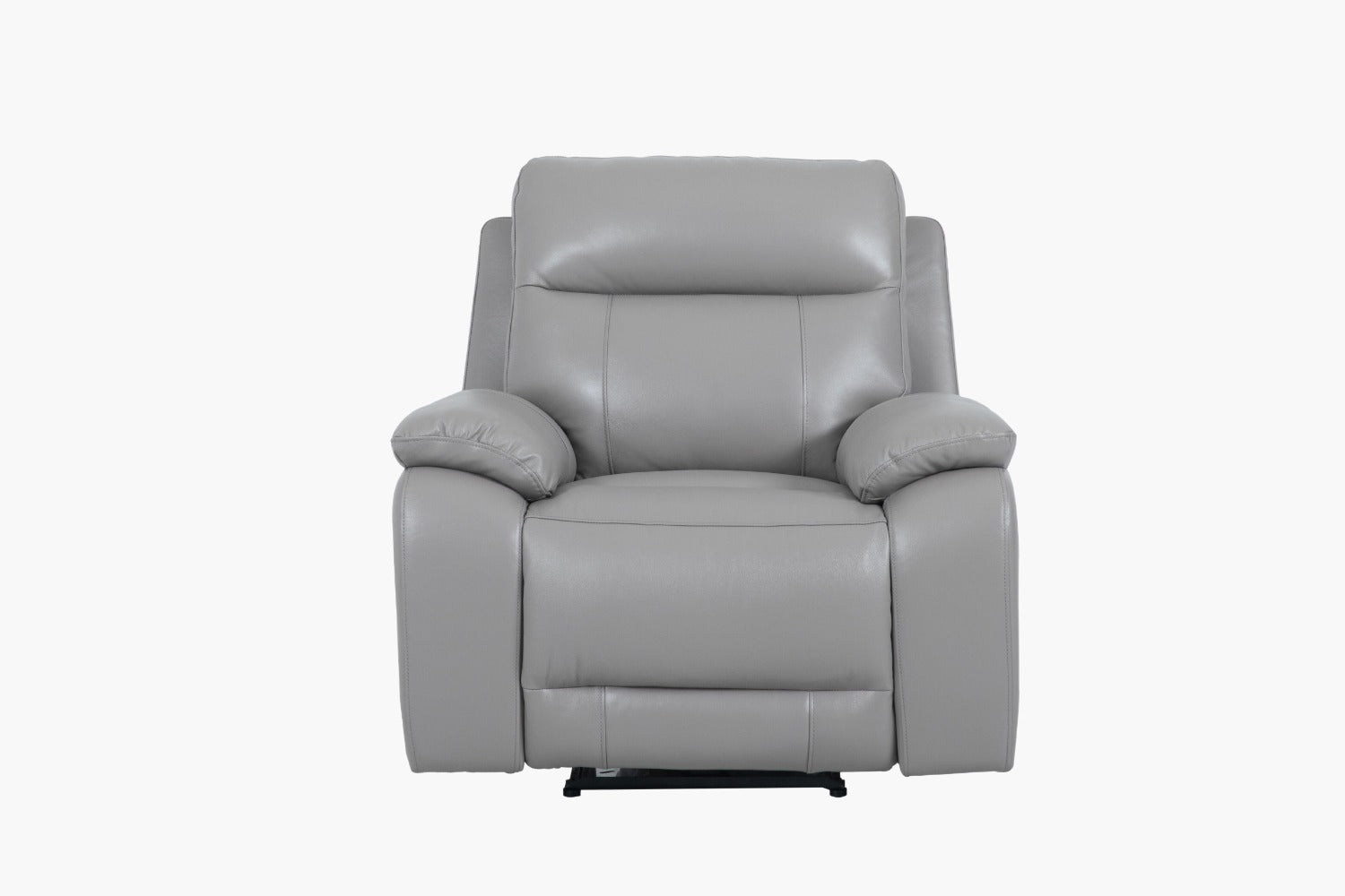 Yates Full Leather Electric Recliner Front