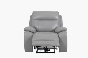 Yates Full Leather Electric Recliner Front