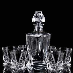 Aaron Decanter with 6 Tumblers 