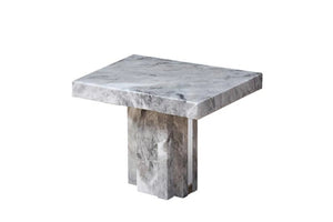 Albert Marble Lamp Table-Adore Home Living