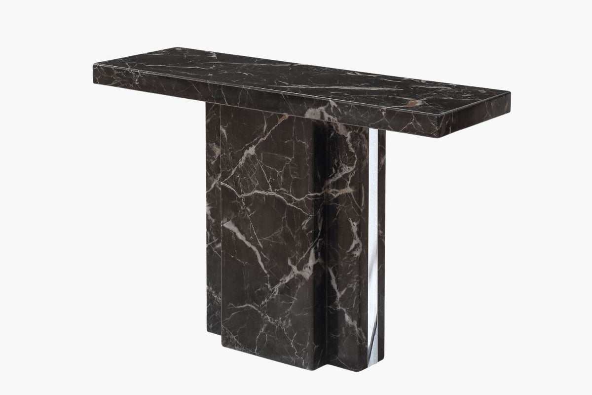 Albert Marble Console Table - LUXURY WHITE