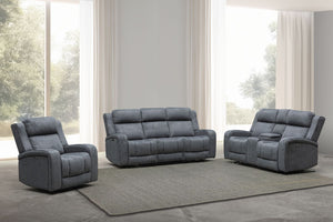 Calder Electric 3-Seater Recliner Lounge