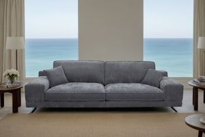 Curran Fabric 3-Seater Sofa