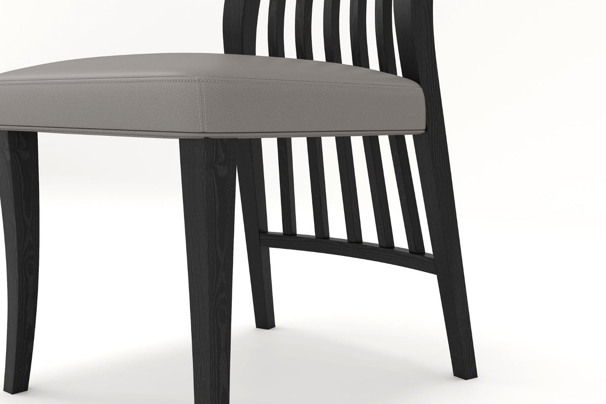 Delta Dining Chair - Black Ash