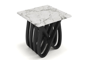 Delta Marble Lamp Table