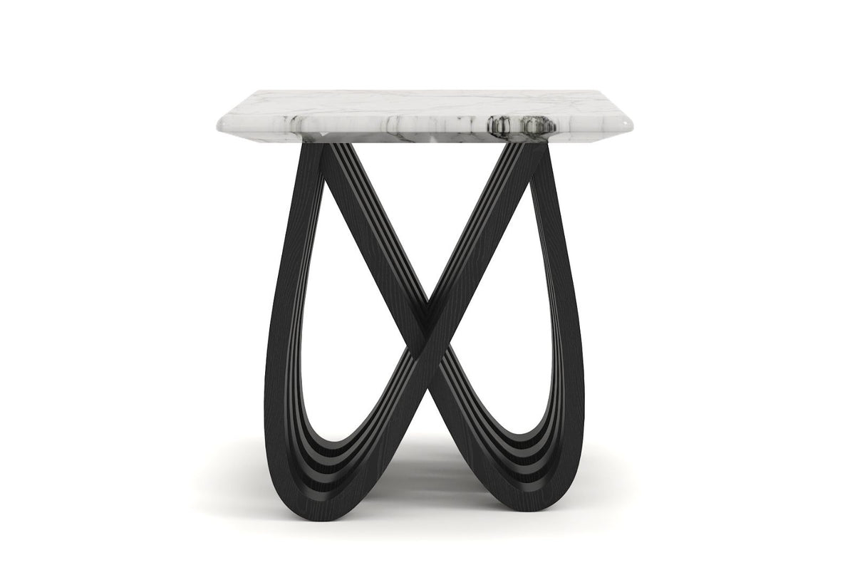 Delta Marble Lamp Table