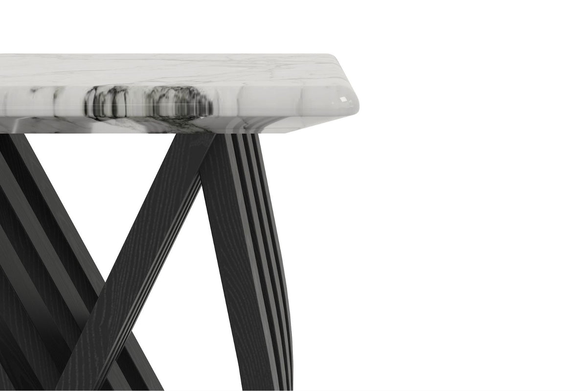 Delta Marble Lamp Table