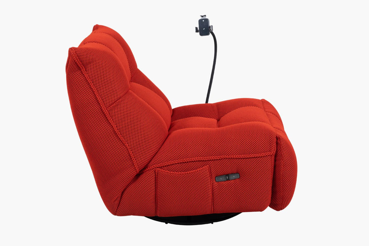 Caterpillar X Electric Recliner Chair - Red