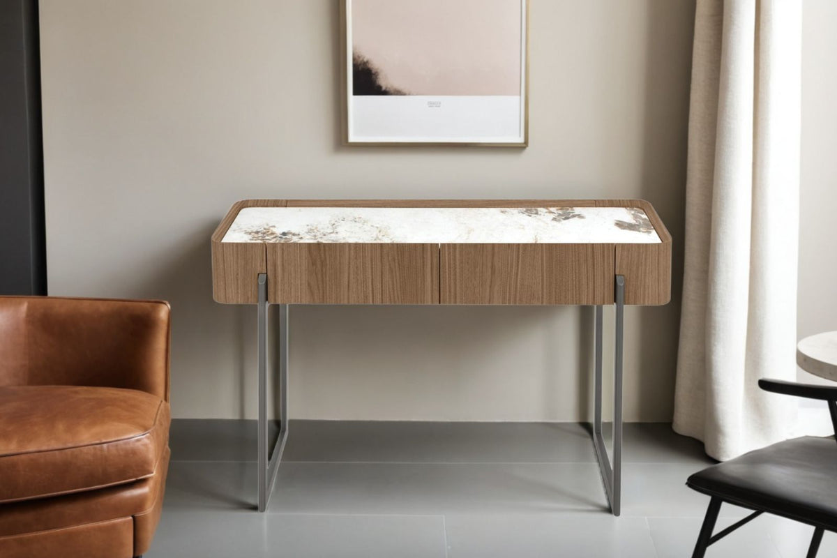 Elettra Ceramic Top Console