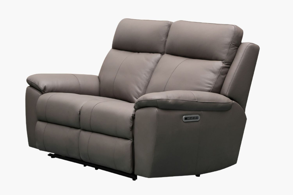 Paterson Full Leather 2 Seater Electric Recliner