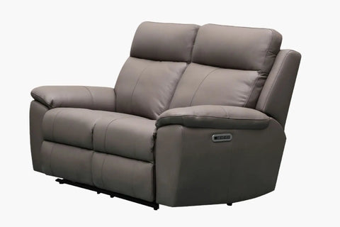 Paterson Full Leather 2 Seater Electric Recliner - Adore Home Living - Da Vinci Collection - bd2024, DAVINCI, Leather Lounge, Leather Sofa, Patersonrecliner, Recliner, recliner sofa, sale